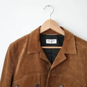 Saint Laurent | Jackets & Coats | Saint Laurent Suede Slim Fit